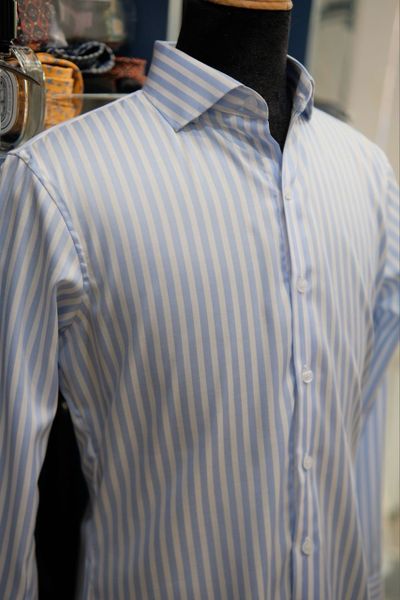  [No Restock] Sơ mi màu Xanh Lợt lớn, vải Cotton oxford 