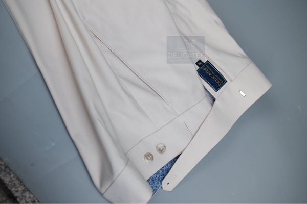  Quần Gurkhar màu Cream - beige nhạt- trắng kem | Premium gurkhar trouser Beige pastel color 
