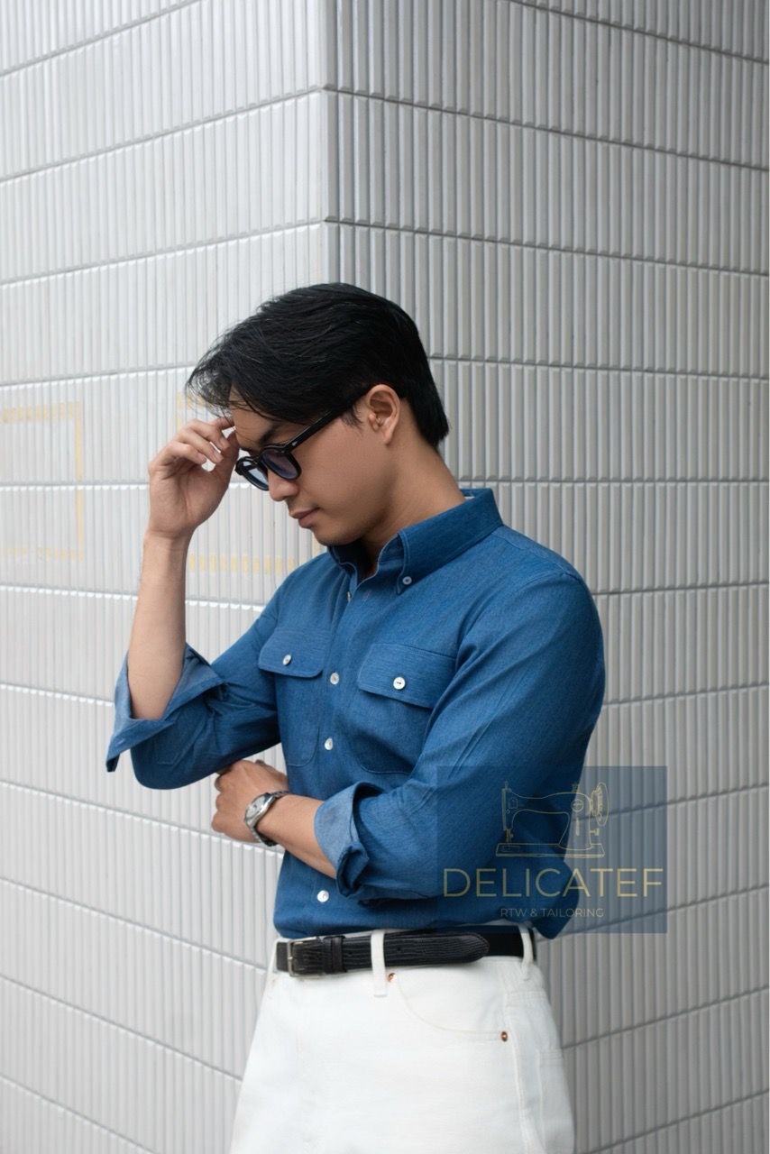  Cool Shirt - Denim Vintage Blue 