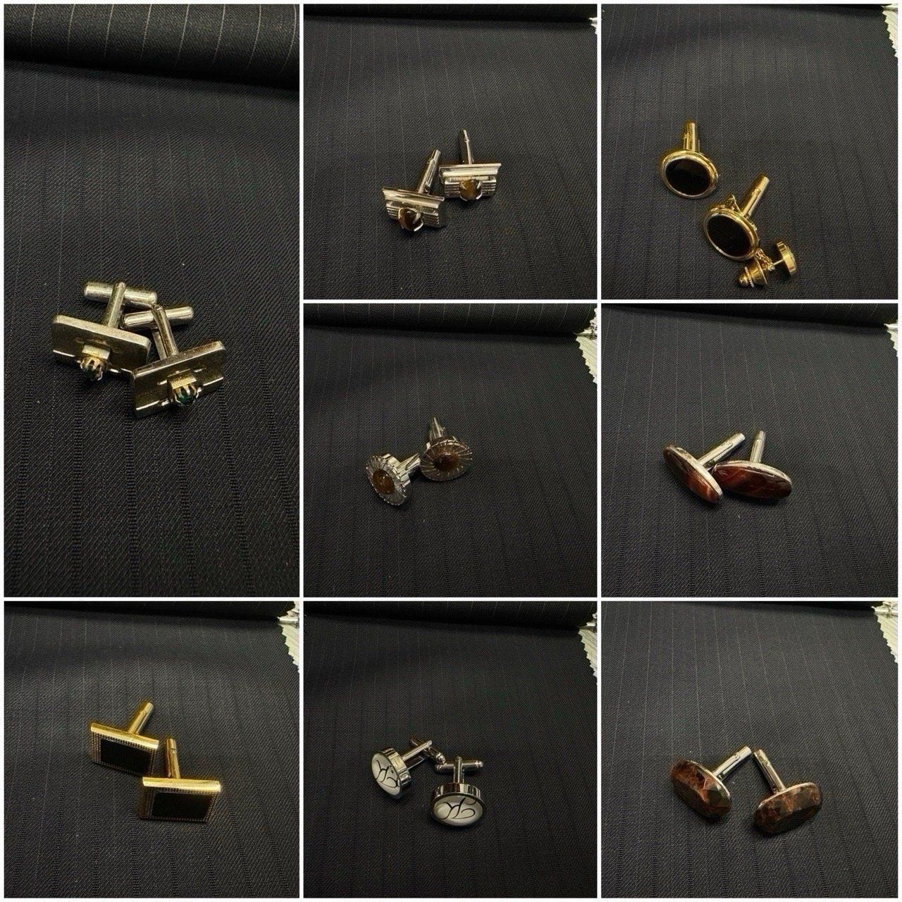  Khuy cufflinks nam loại Signature 