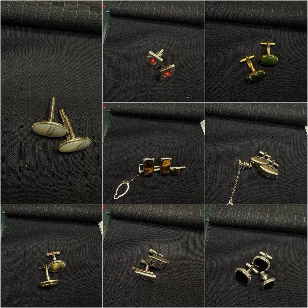  Khuy cufflinks nam loại Signature 