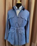  Denim Chambray Safari Jacket / Tailoring Lines 