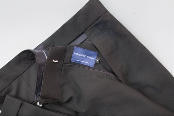  Quần Sidetab màu đen | Deep Black Sidetab Trousers 
