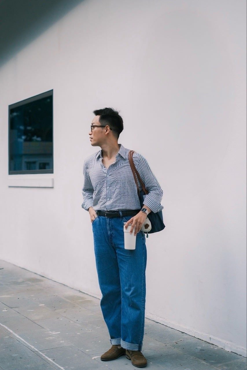  Capri Linen Stripe Shirt 