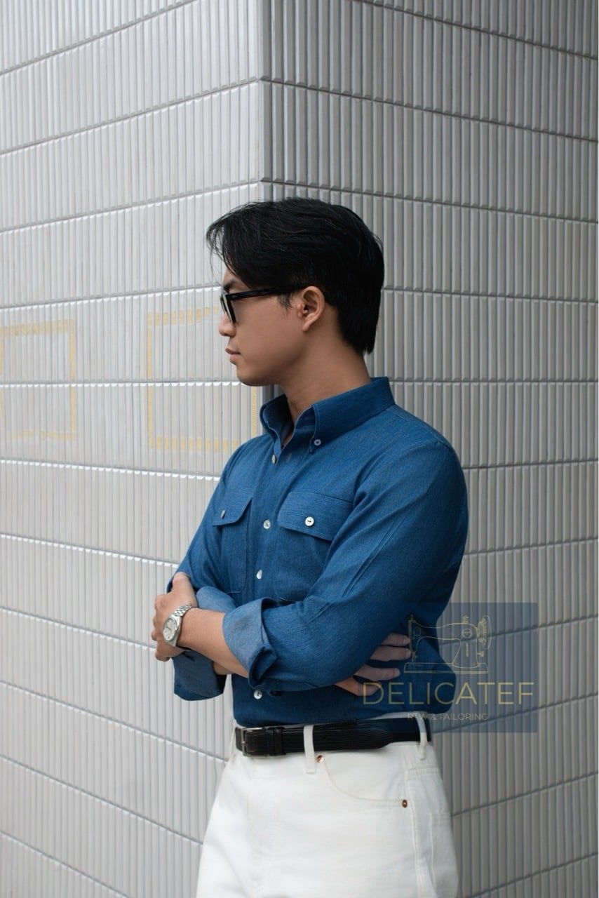  Cool Shirt - Denim Vintage Blue 
