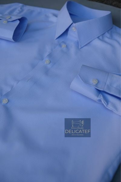  [CHỐNG NHĂN] Sơ Mi Business cổ classic đơn giản 002 