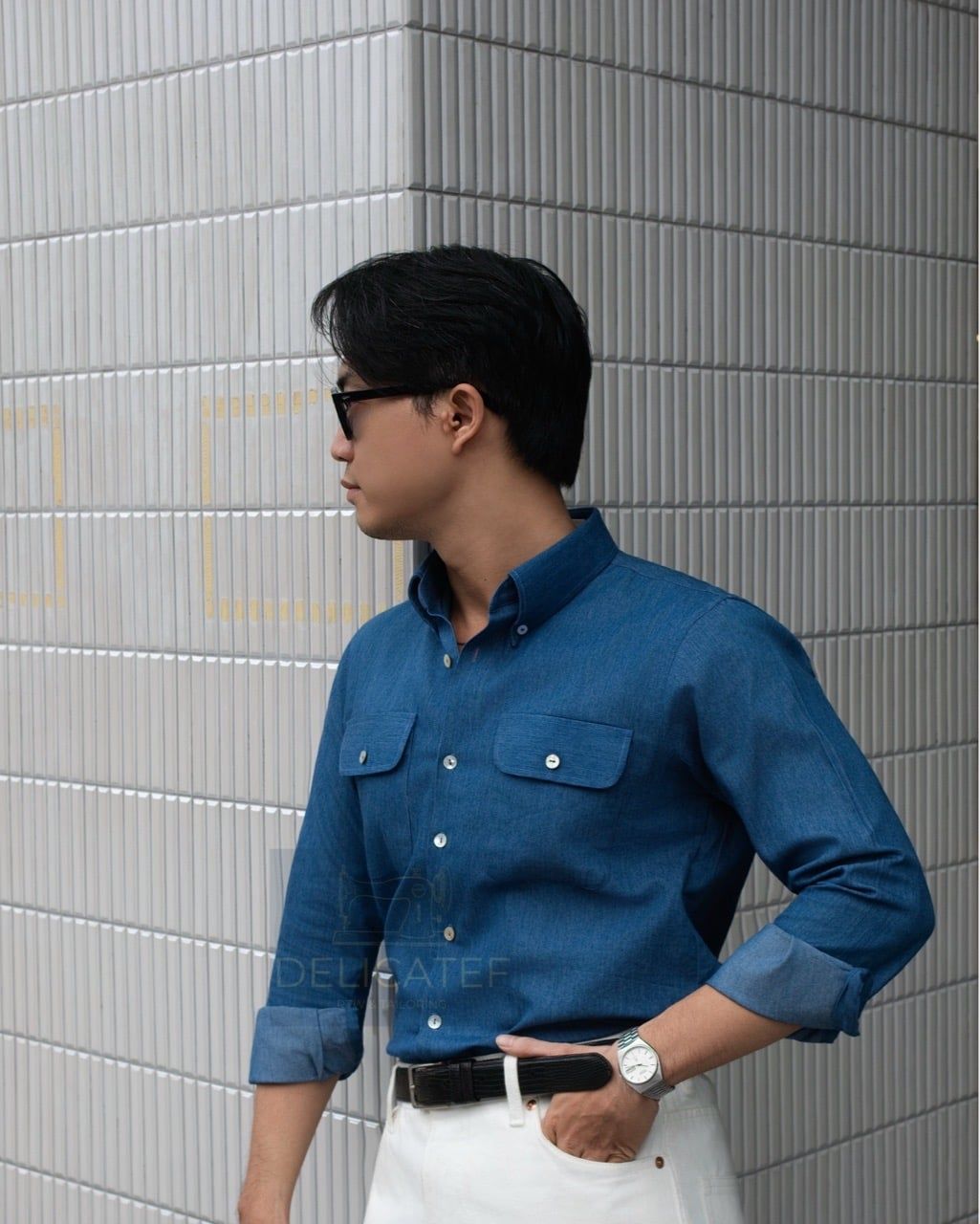  Cool Shirt - Denim Vintage Blue 