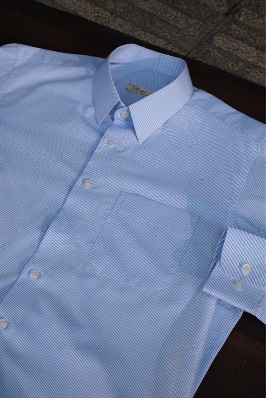  Premium Skyline Micro-Stripe  Shirt 
