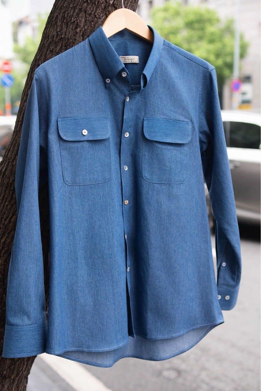  Cool Shirt - Denim Vintage Blue 