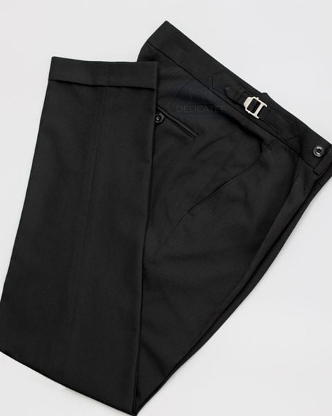  Quần Sidetab màu đen | Deep Black Sidetab Trousers 
