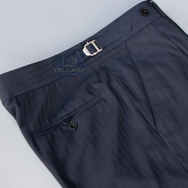 Quần Navy Shadow Stripe Sidetab 