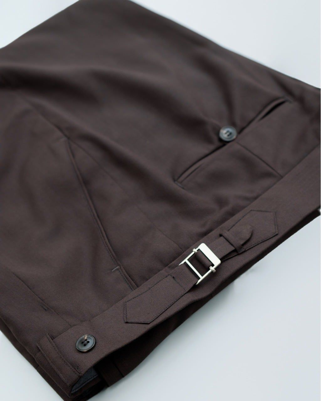  Black Brown SideTab Trousers 