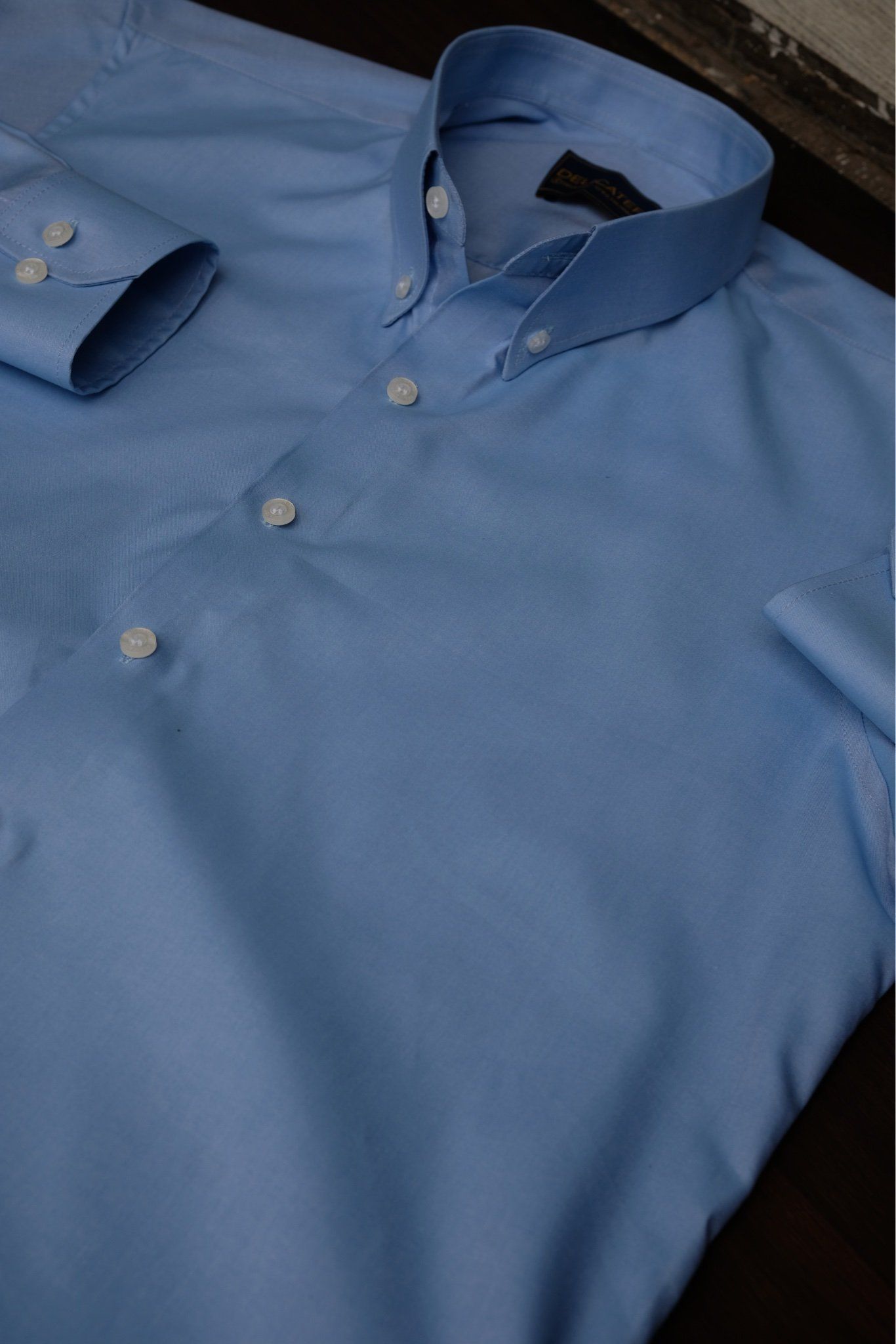  Sơ Mi Cotton Xanh Da Trời 100% Cotton 