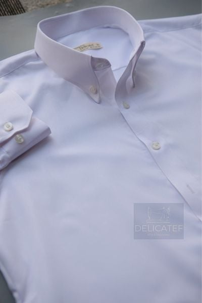 CHỐNG NHĂN | Sơ Mi Trắng Vải Bamboo 