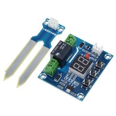 Bộ Bơm Nước Tưới Cây Tự Động Bơm 12V - Cảm Biến Đo Độ Ẩm Đất XH-M214 Có Màn Hình Hiển Thị