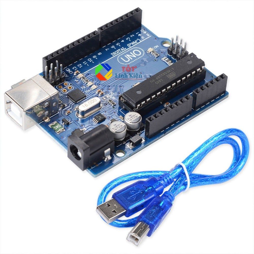 Xe Robot Arduino Mô Phỏng Xe Cứu Hoả, Có Đèn Xi Nhan và Bơm Nước - Điều khiển qua Bluetooth