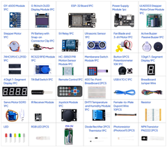 Bộ kit học tập ESP32 nâng cao - Bộ ESP-32 Super Starter Kit