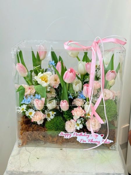  HTL0176 - VaLi Pink Tulip 