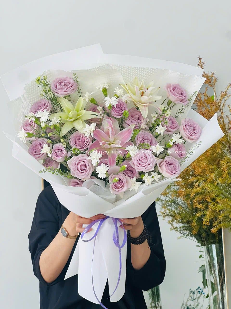  B2064 - Tím Mộng Mơ 