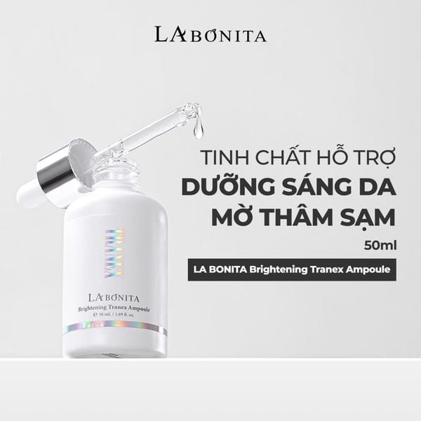  Tinh Chất Hỗ Trợ Dưỡng Sáng Da Mờ Thâm Sạm Labonita Brightening Tranex Ampoule 50ML 