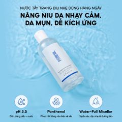 Nước tẩy trang làm sạch & hỗ trợ phục hồi cho da nhạy cảm 290ml