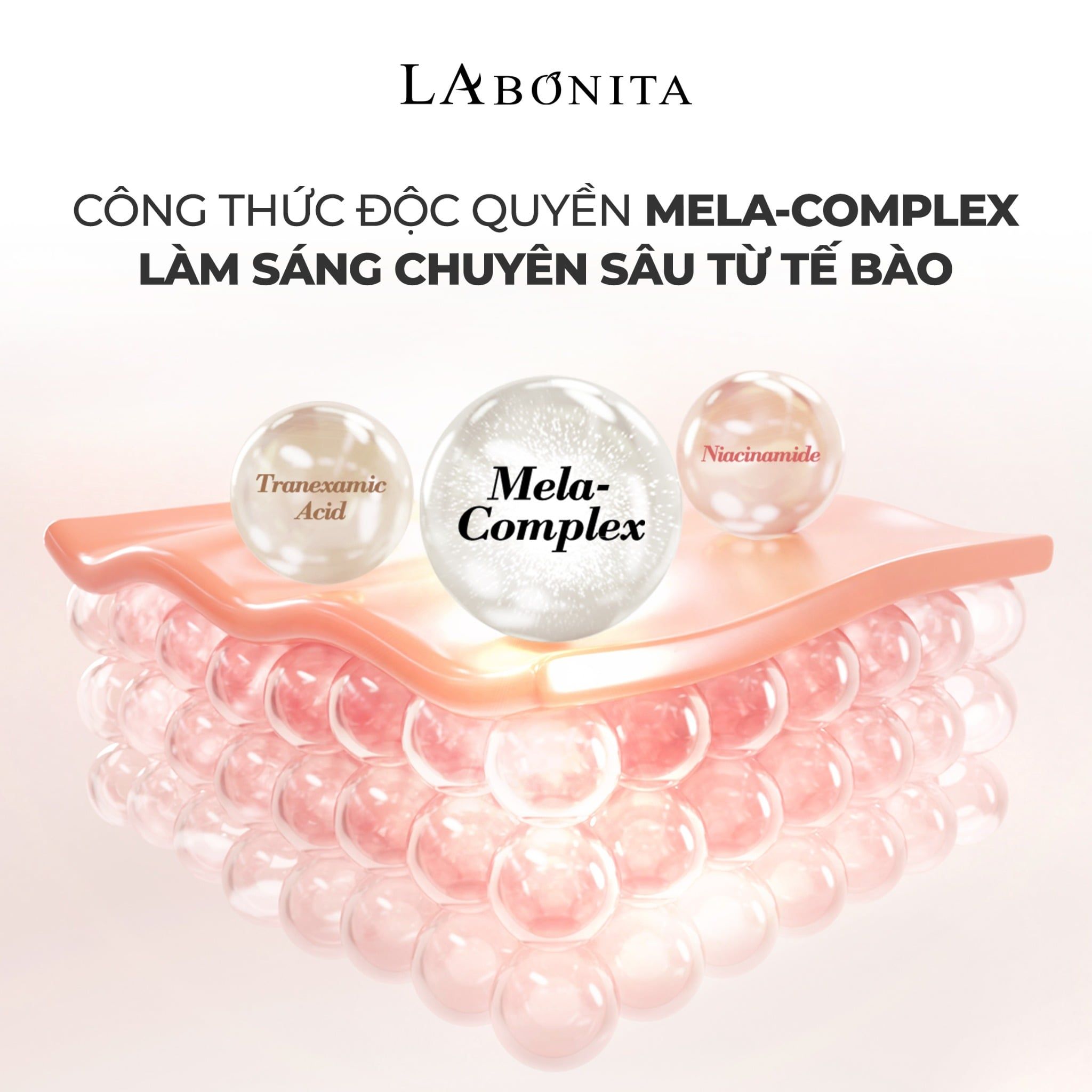  Tinh Chất Hỗ Trợ Dưỡng Sáng Da Mờ Thâm Sạm Labonita Brightening Tranex Ampoule 50ML 
