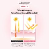  Kem Chống Nắng Labonita Peach Matte Tone-up Sunblock 50g 