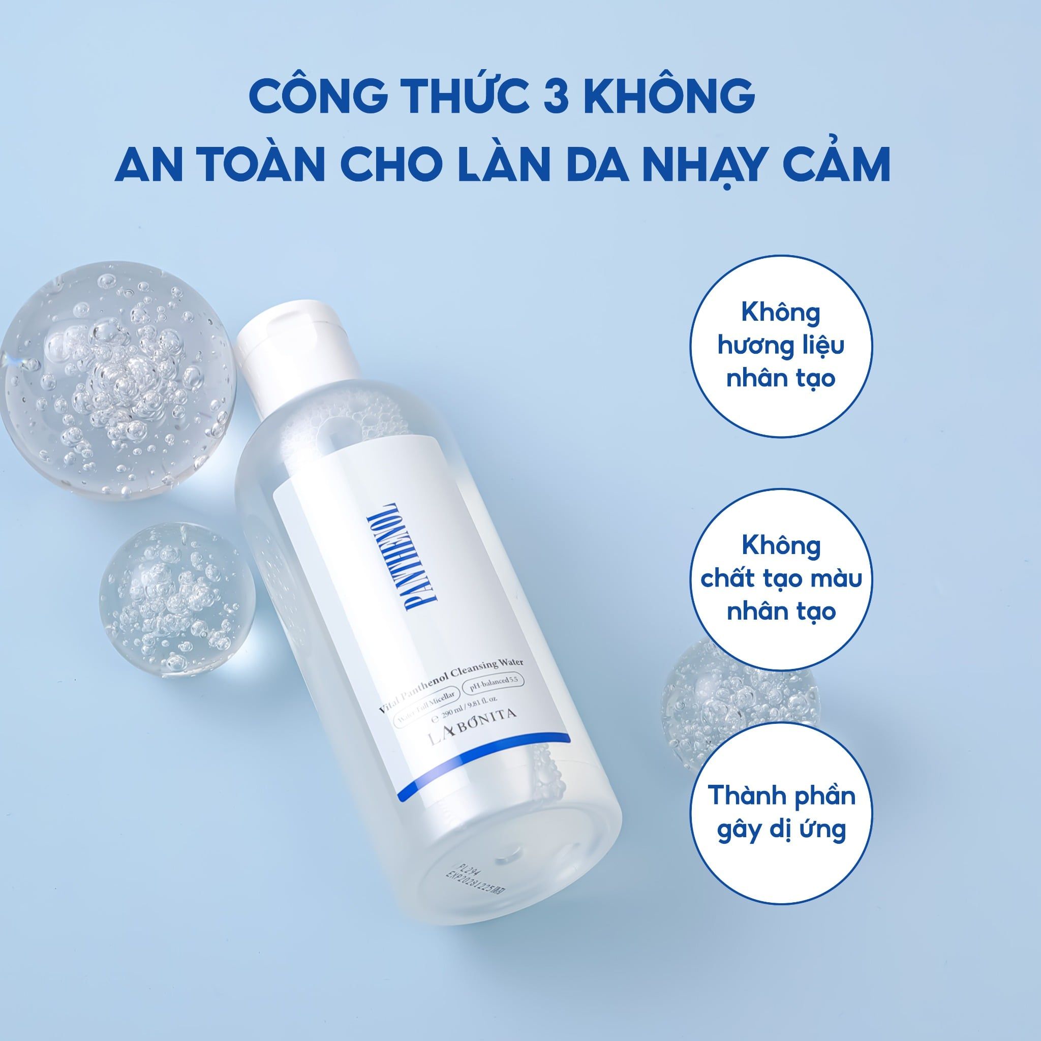  Labonita Vital Panthenol Cleansing Water 
