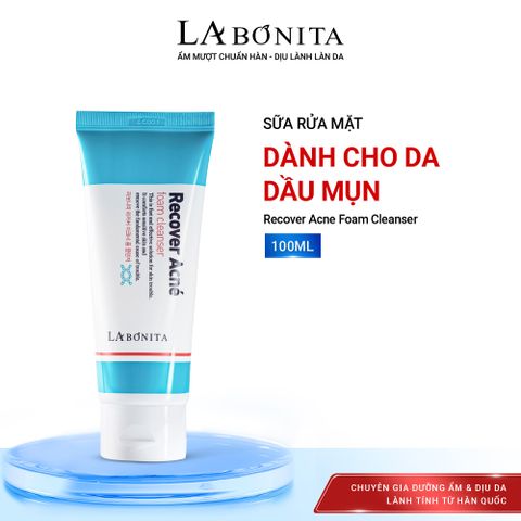 Sữa Rửa Mặt Cho Da Dầu Mụn Labonita 100ml