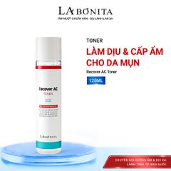 Toner Làm Dịu Da Và Cấp Ẩm Dành Cho Da Mụn La Bonita Recover AC Toner 120ml