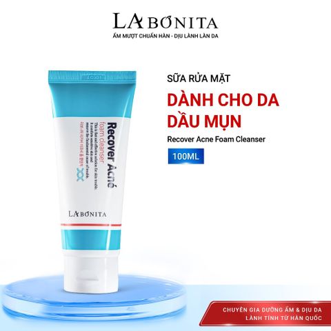 Sữa Rửa Mặt Dành Cho Da Dầu Mụn Recover AC 100ml