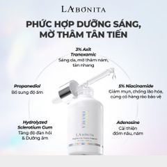 Tinh Chất Hỗ Trợ Dưỡng Sáng Da Mờ Thâm Sạm Tranex Ampoule Labonita 50ml
