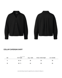  COLLARED CARDIGAN SHIRT 