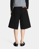 DENIM JORTS * black 