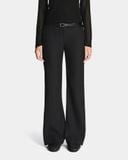  STRIPED FLARED TROUSERS 