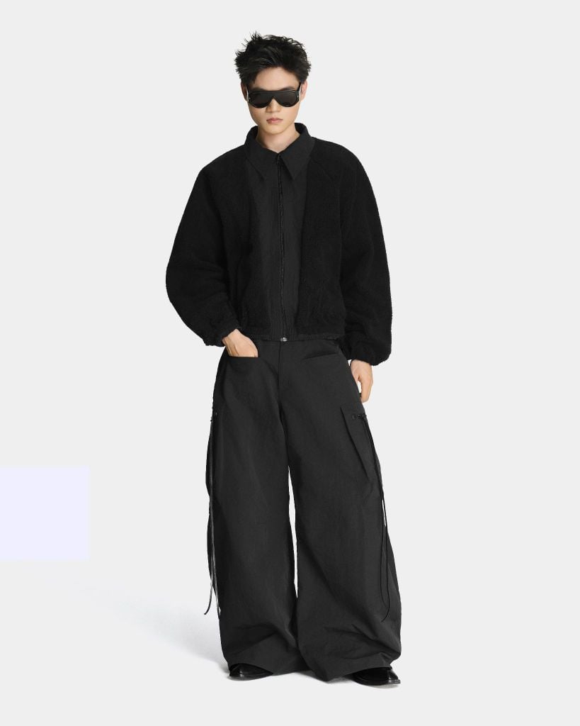  ARCH CARGO PANTS * black 