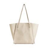  DAILY LEATHER TOTE BAG * beige 