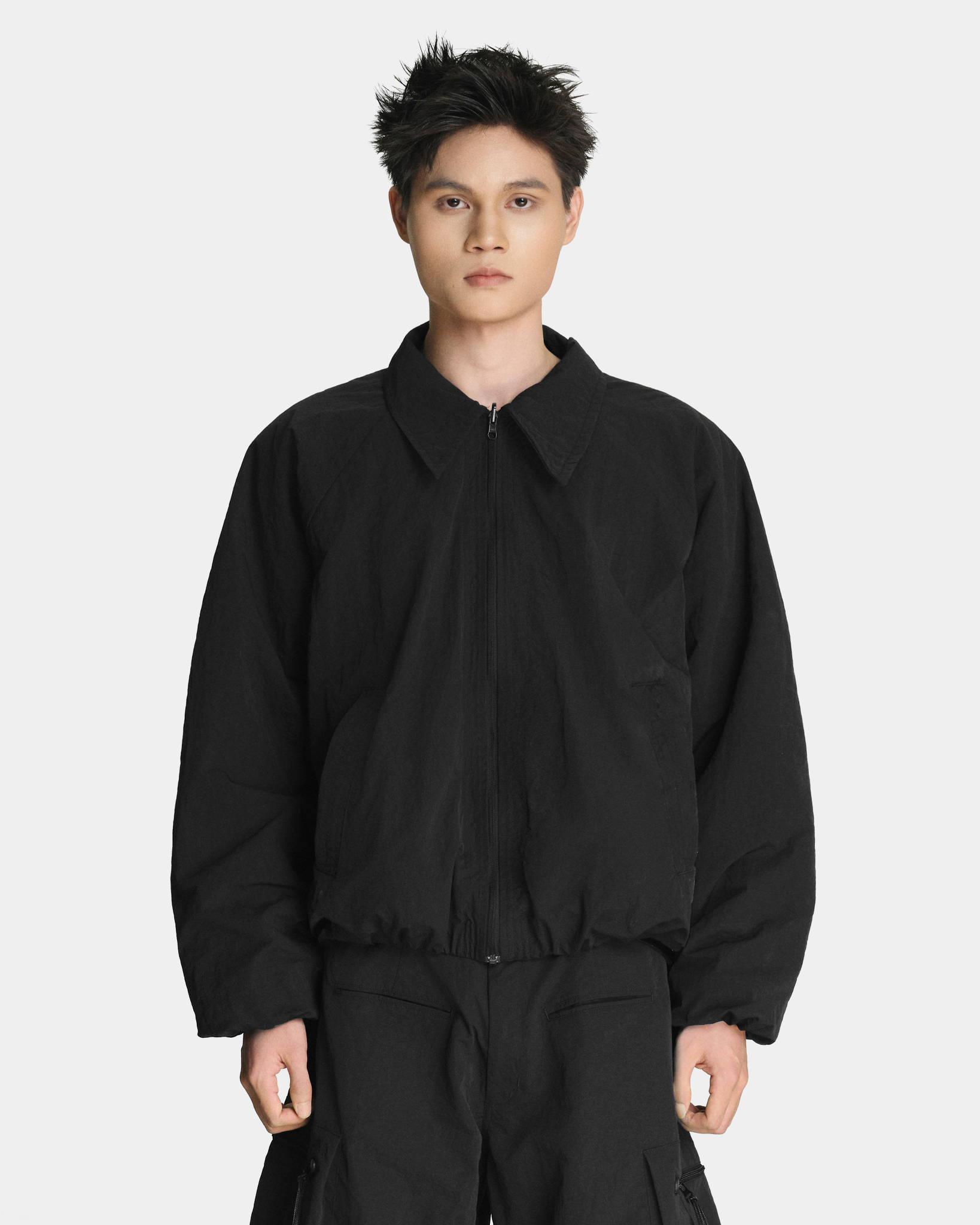 MAHU FUR LINED BOMBER JACKET
