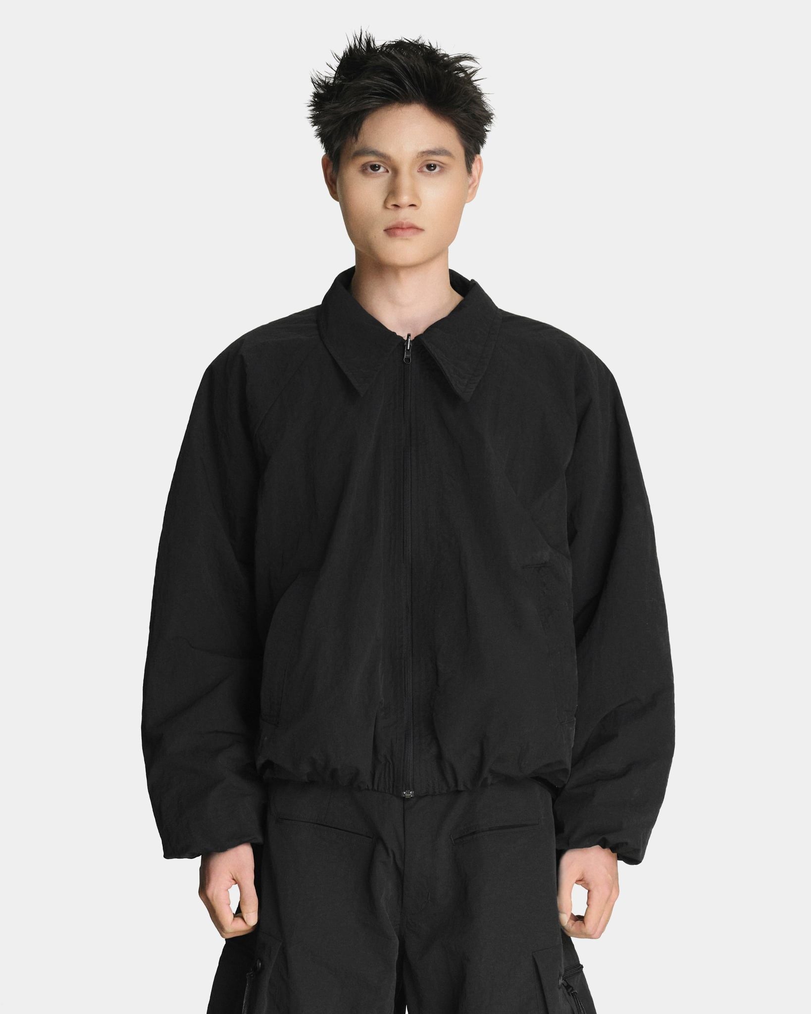  FUR LINED BOMBER JACKET 