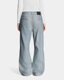  FOIL-COATED DENIM PANTS 