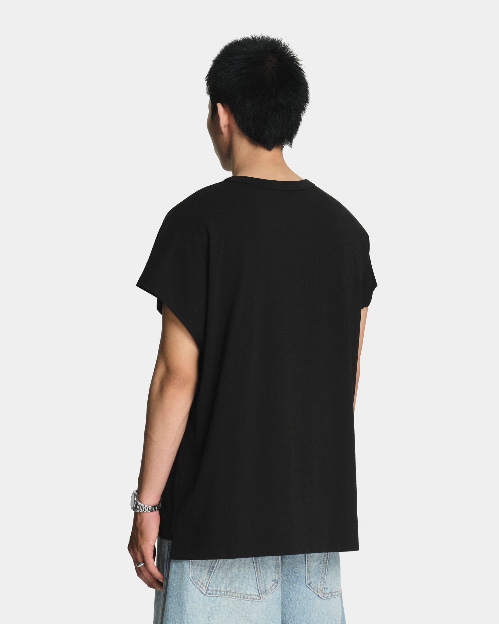  MUSCLE TANK TOP * black 