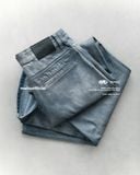  FOIL-COATED DENIM PANTS 