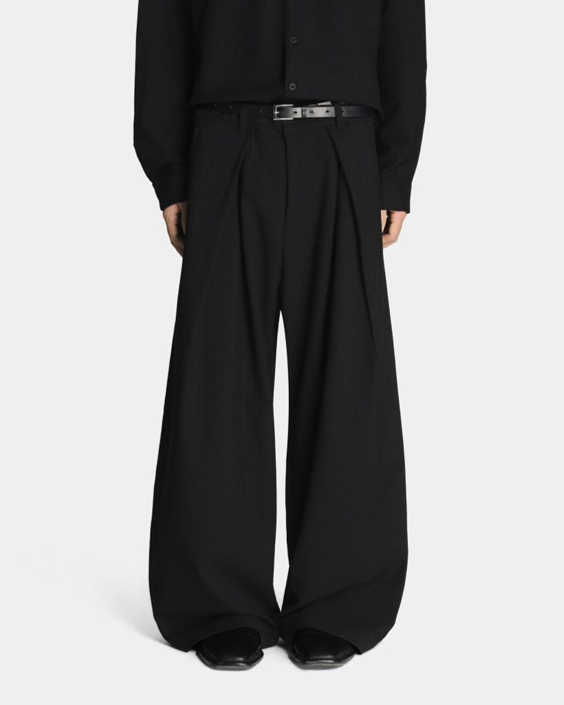  RELAXED PLEATED TROUSERS 