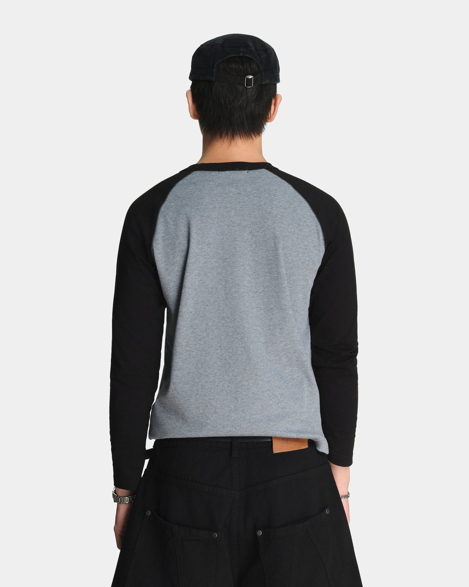  RIB RAGLAN T-SHIRT 