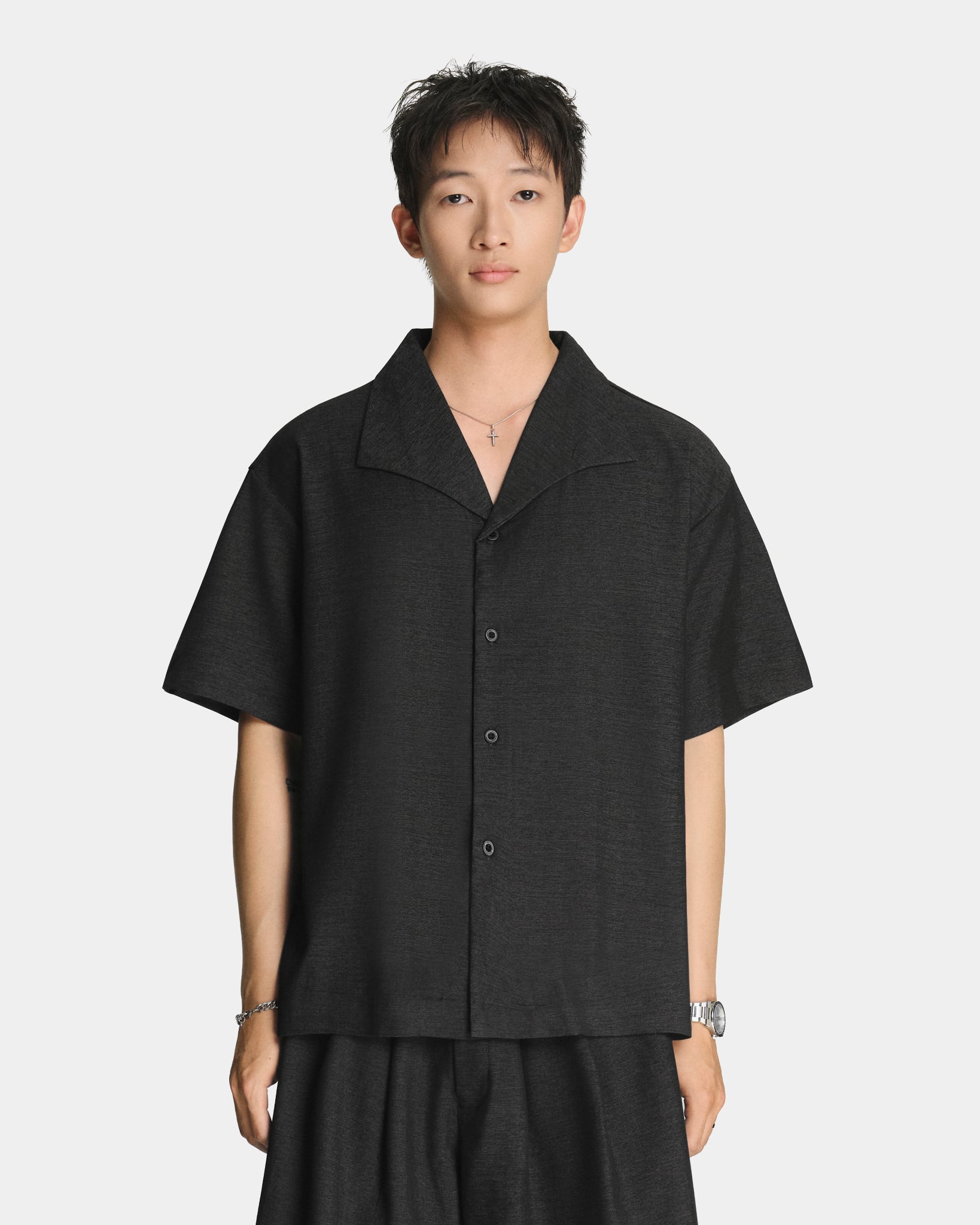 MAHU ONE PIECE COLLAR SHIRT