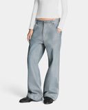  FOIL-COATED DENIM PANTS 