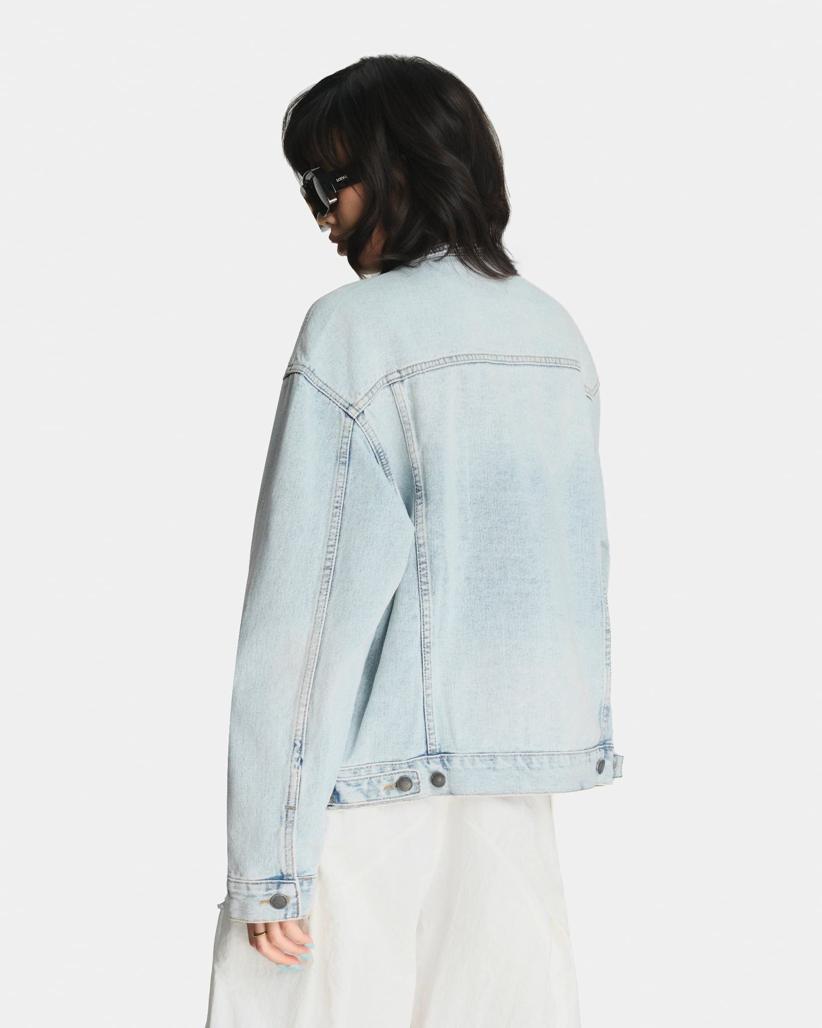  FADED DENIM JACKET * blue 