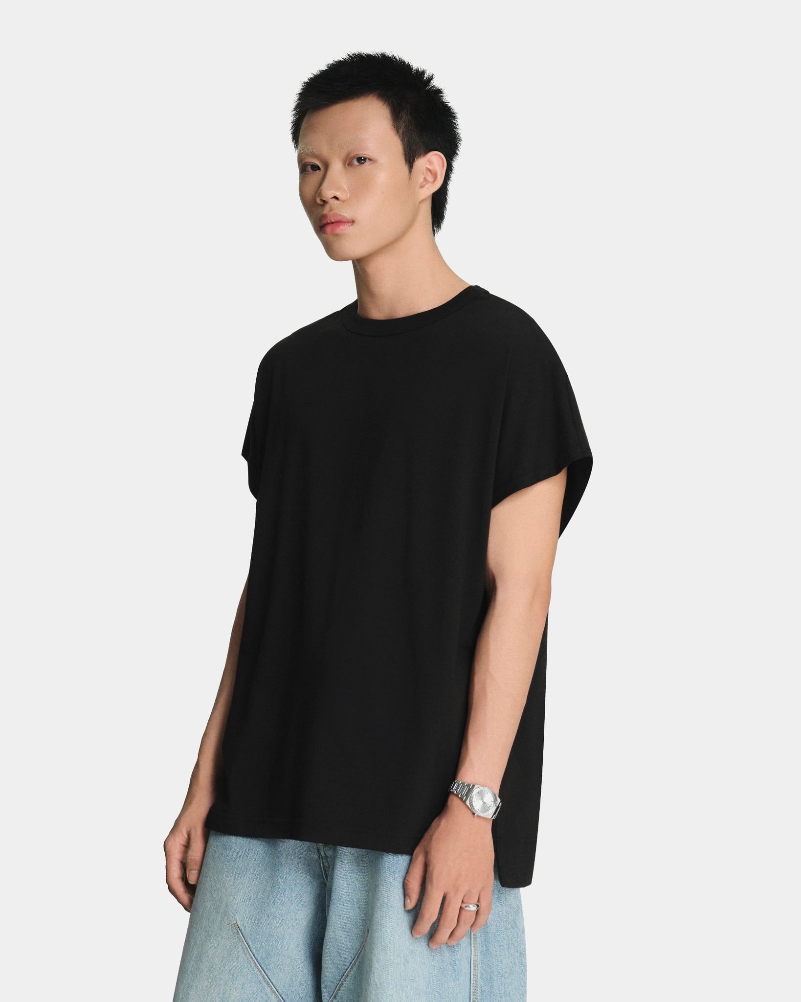  MUSCLE TANK TOP * black 