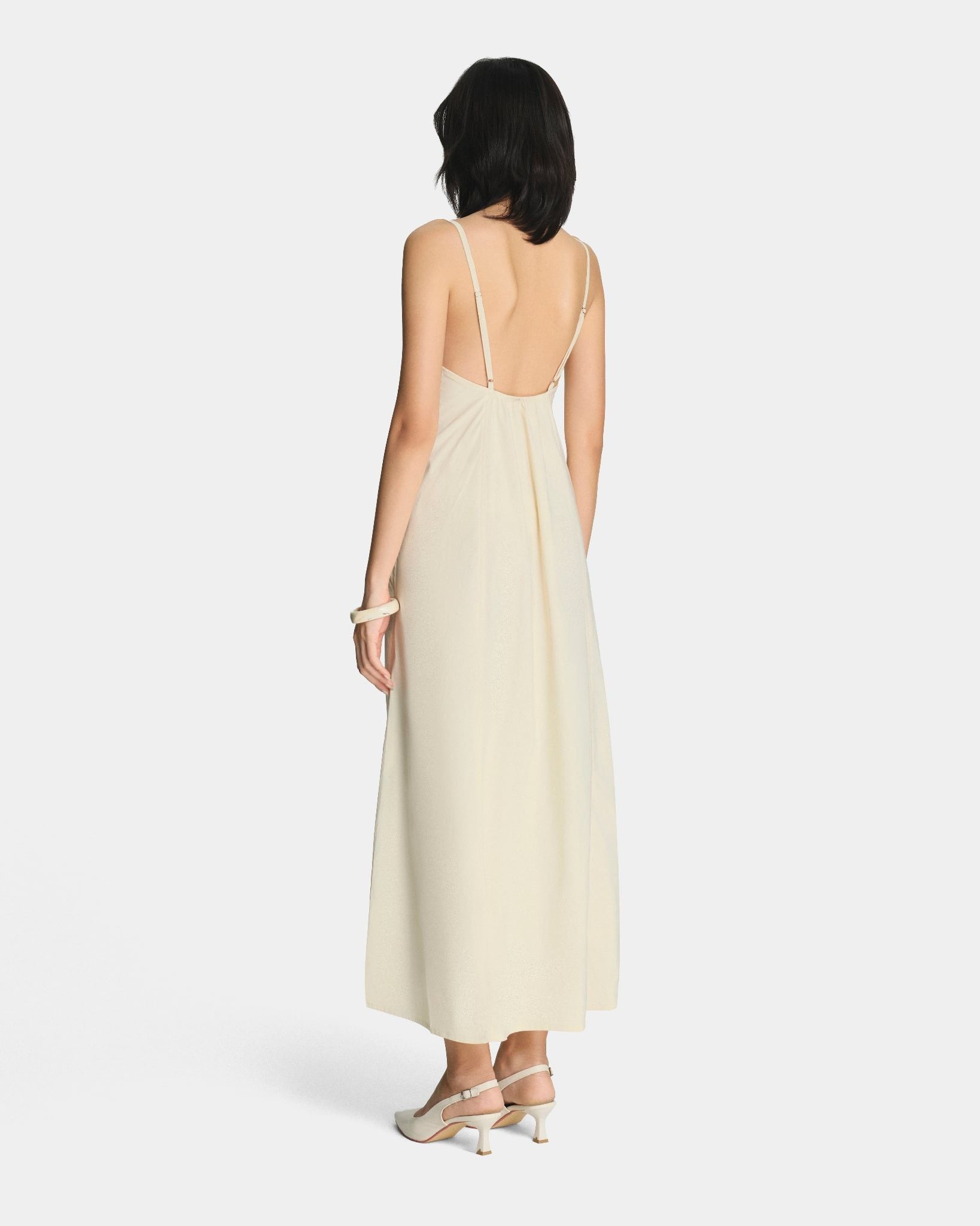  TANK MAXI DRESS * cream 