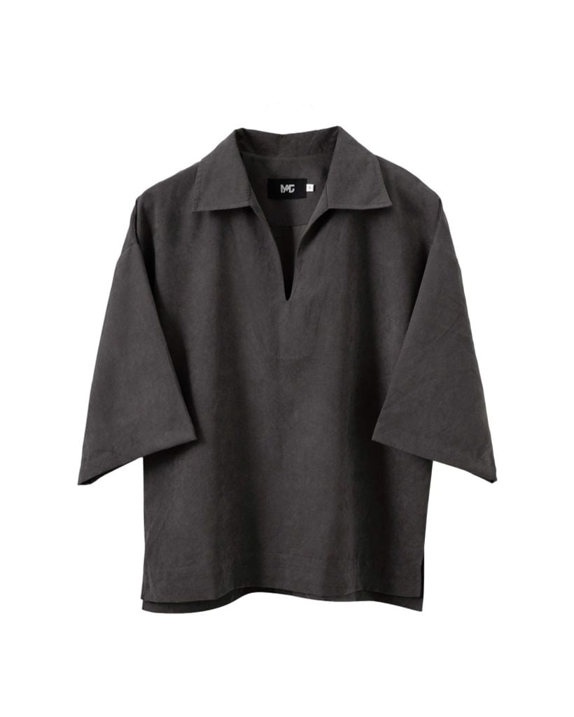  COV VELVET POLO * grey 